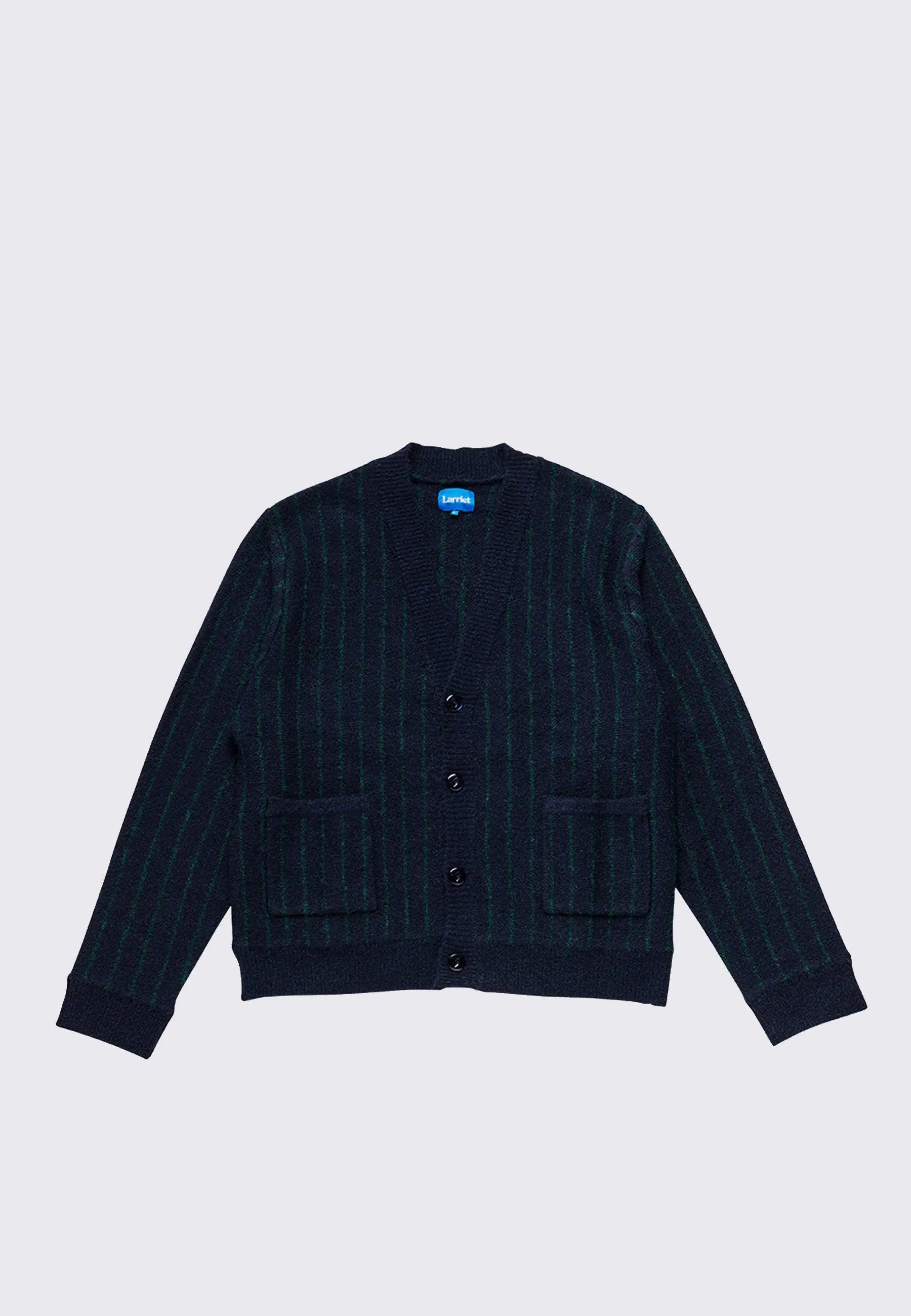 Apologies Cardigan - Green Stripe