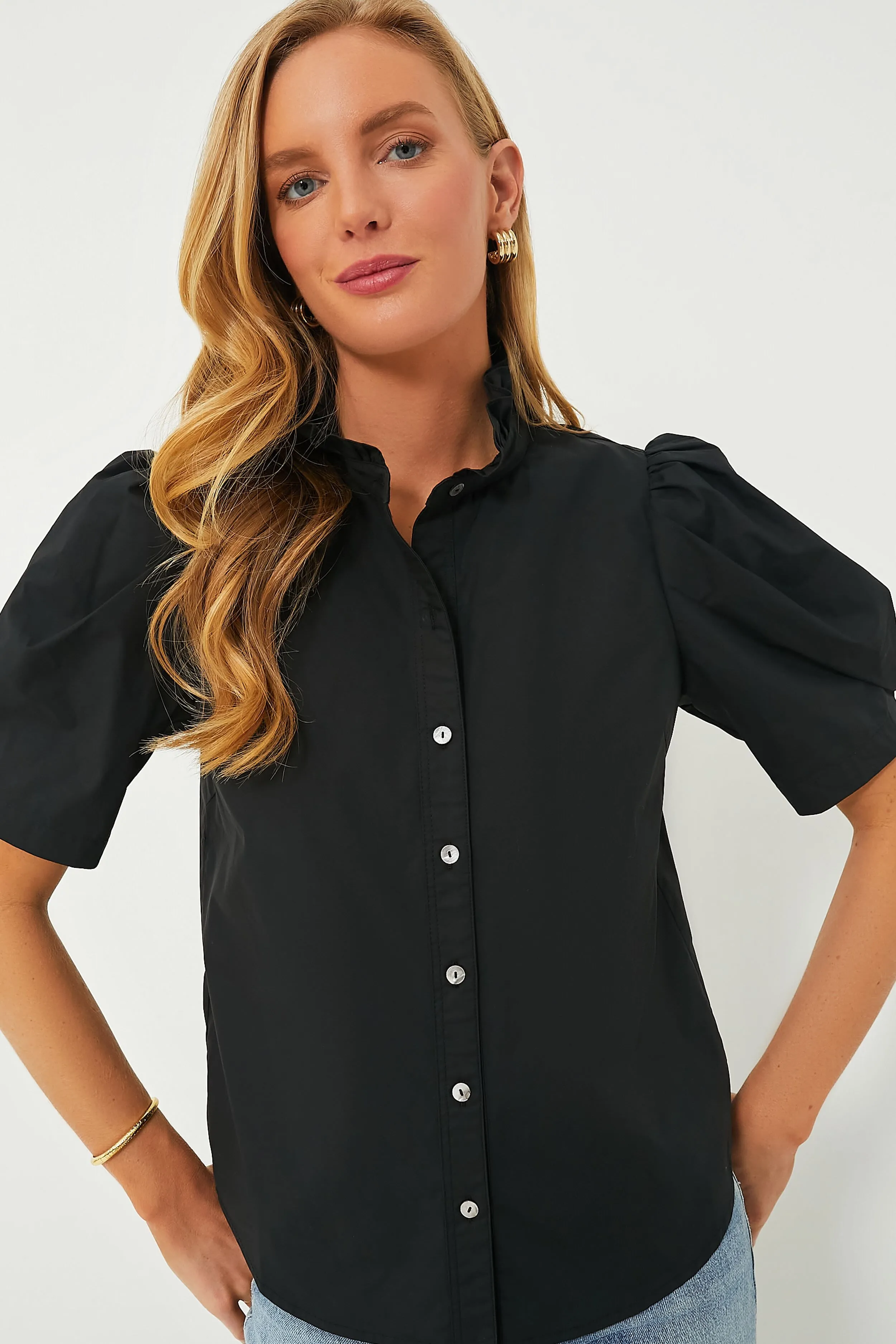 Black Alicia Blouse