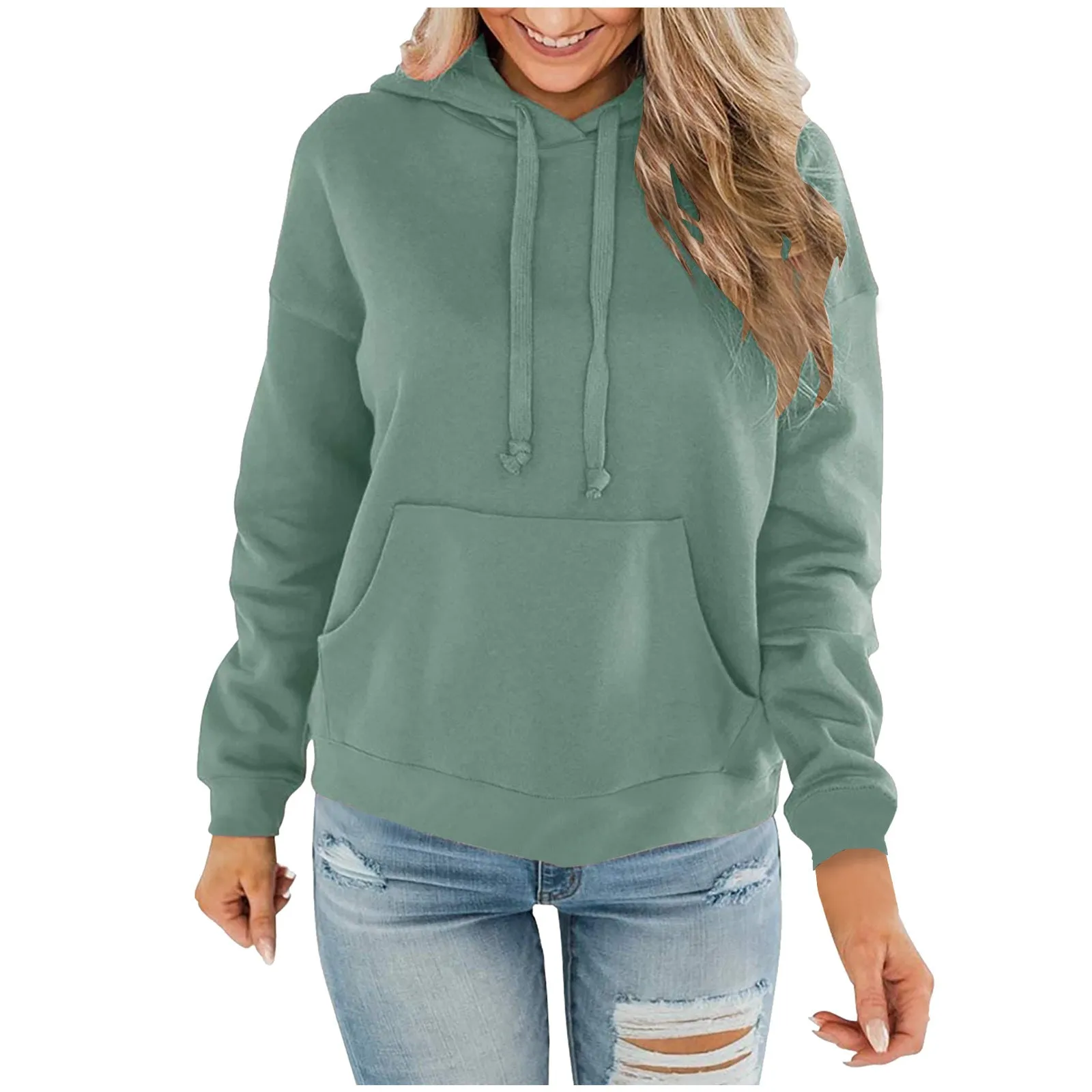 Charming Classy Versatile Women's Fleece-lined Casual Tops