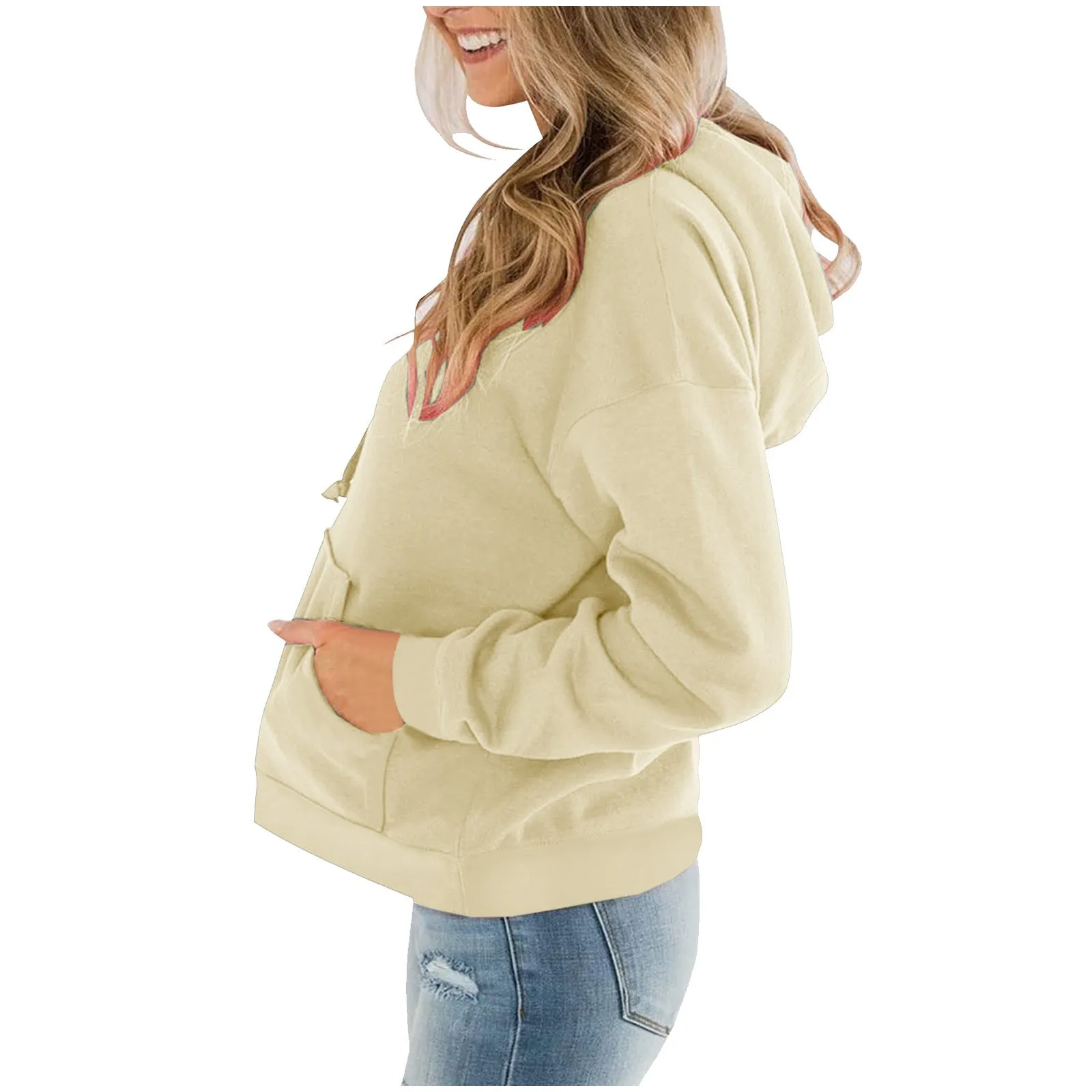 Charming Classy Versatile Women's Fleece-lined Casual Tops