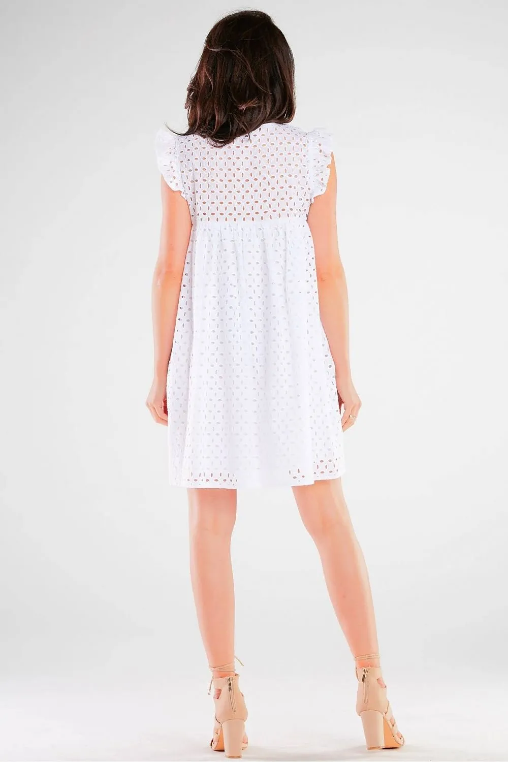 Chic Flared Lace Daydress