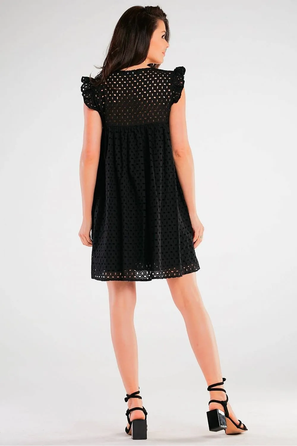 Chic Flared Lace Daydress