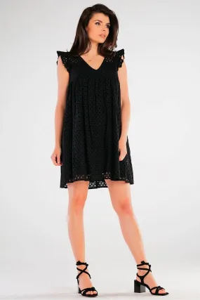 Chic Flared Lace Daydress