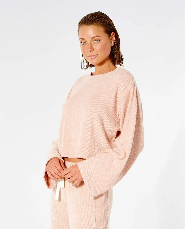 Cozy Crop Crew Neck Fleece