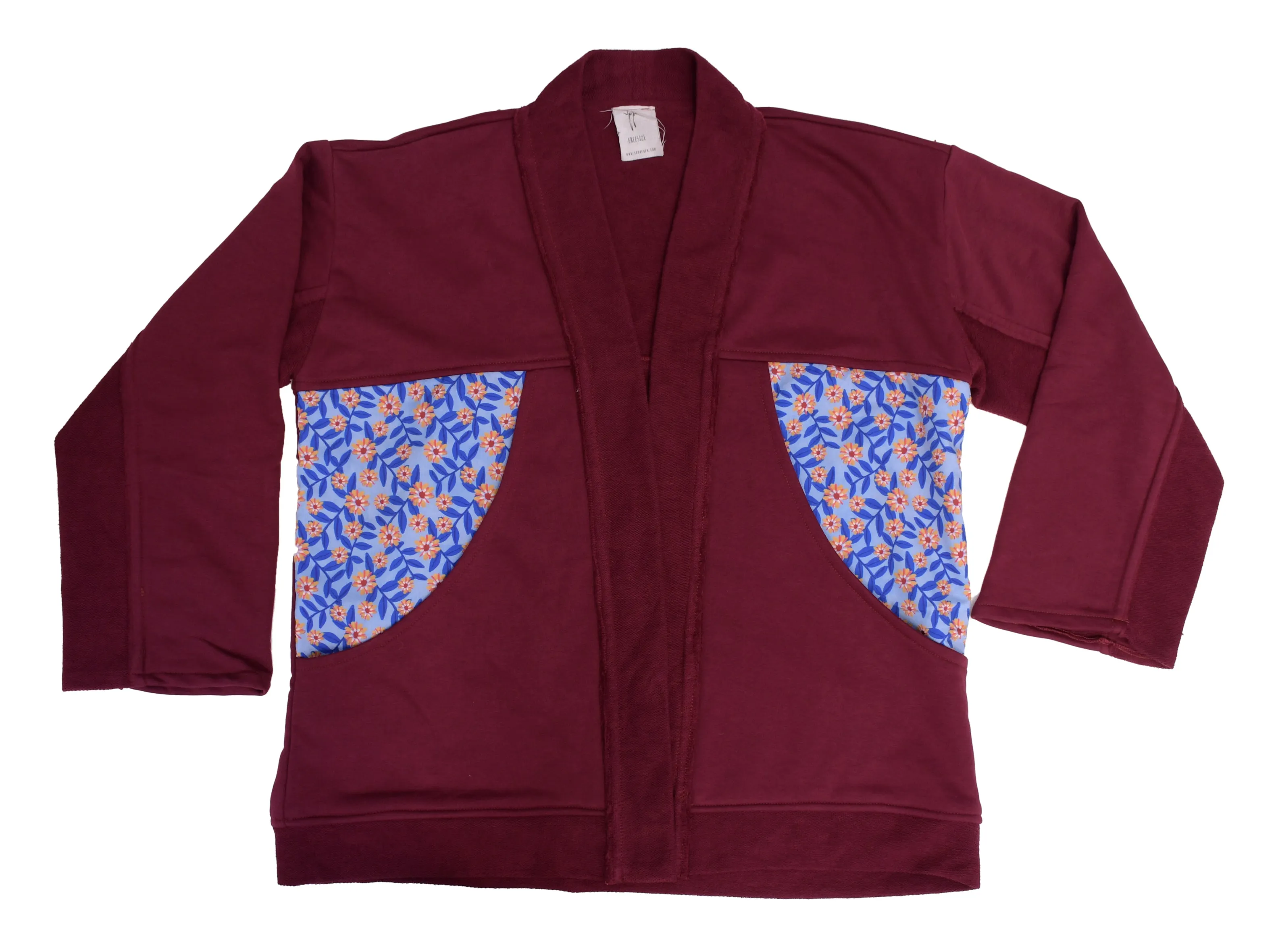 Cuddle Up Oversized Cardigan Burgundy