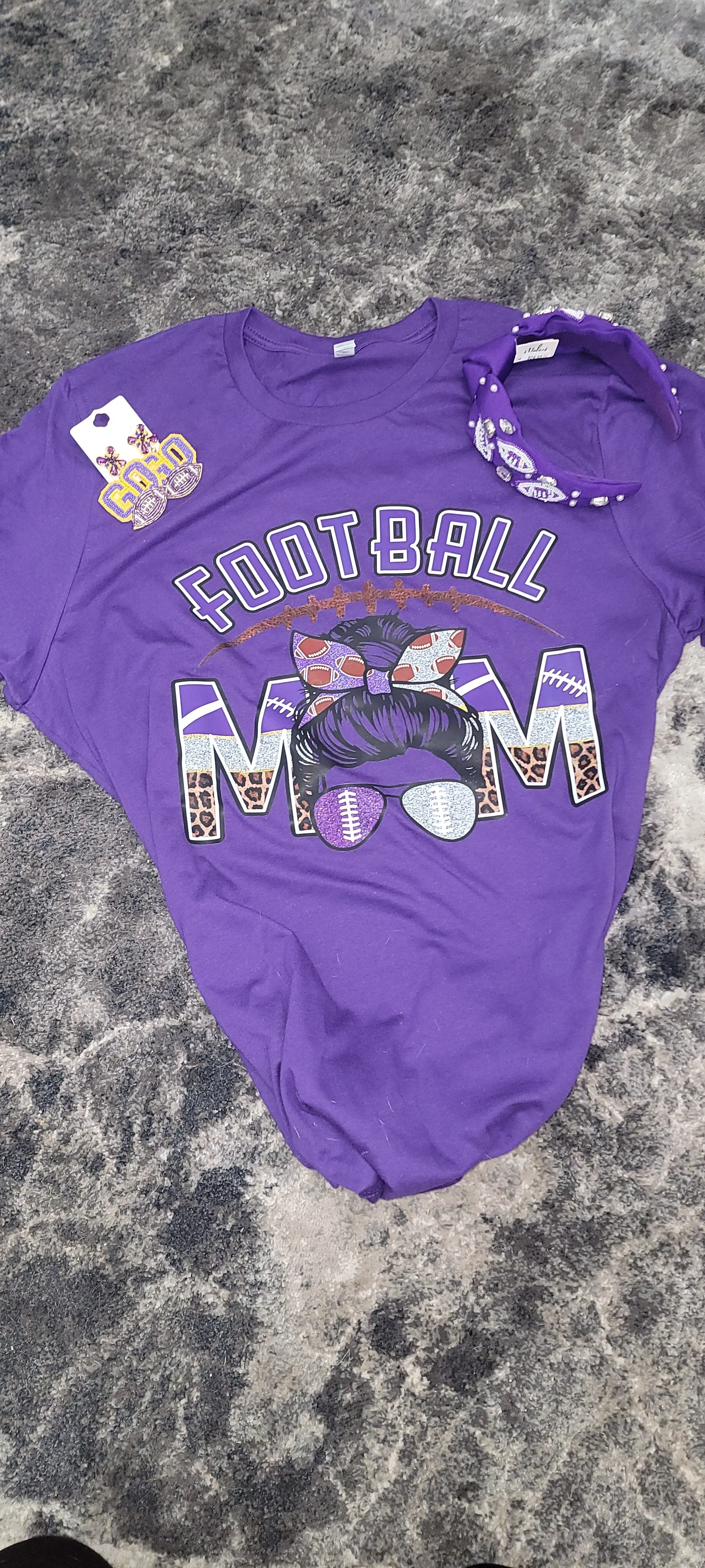 Football Mom T-shirt