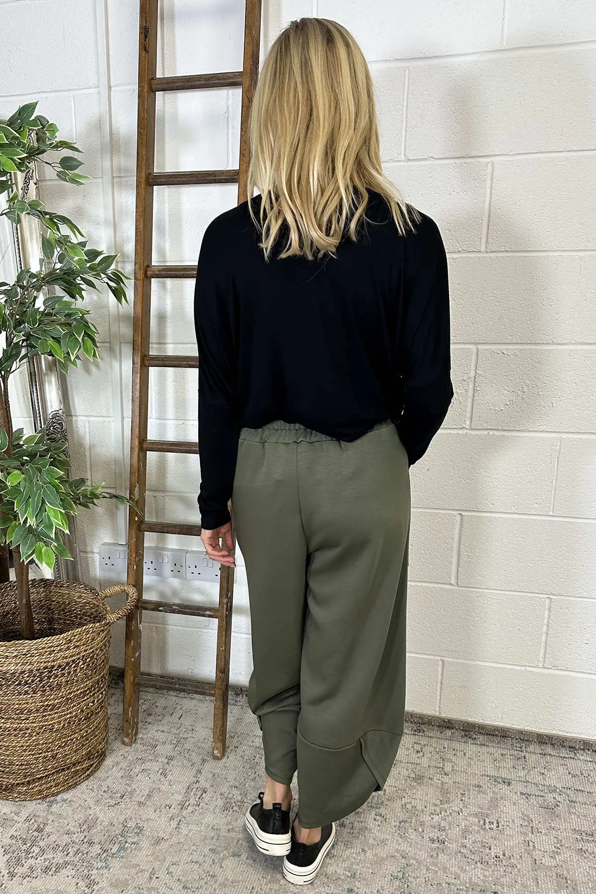 Judith Pocket Trousers Khaki