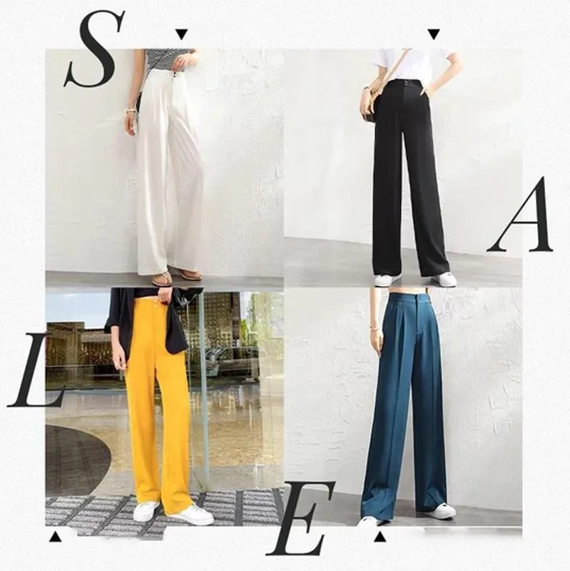 Lifesparking™Women's Casual Loose Suit Pants