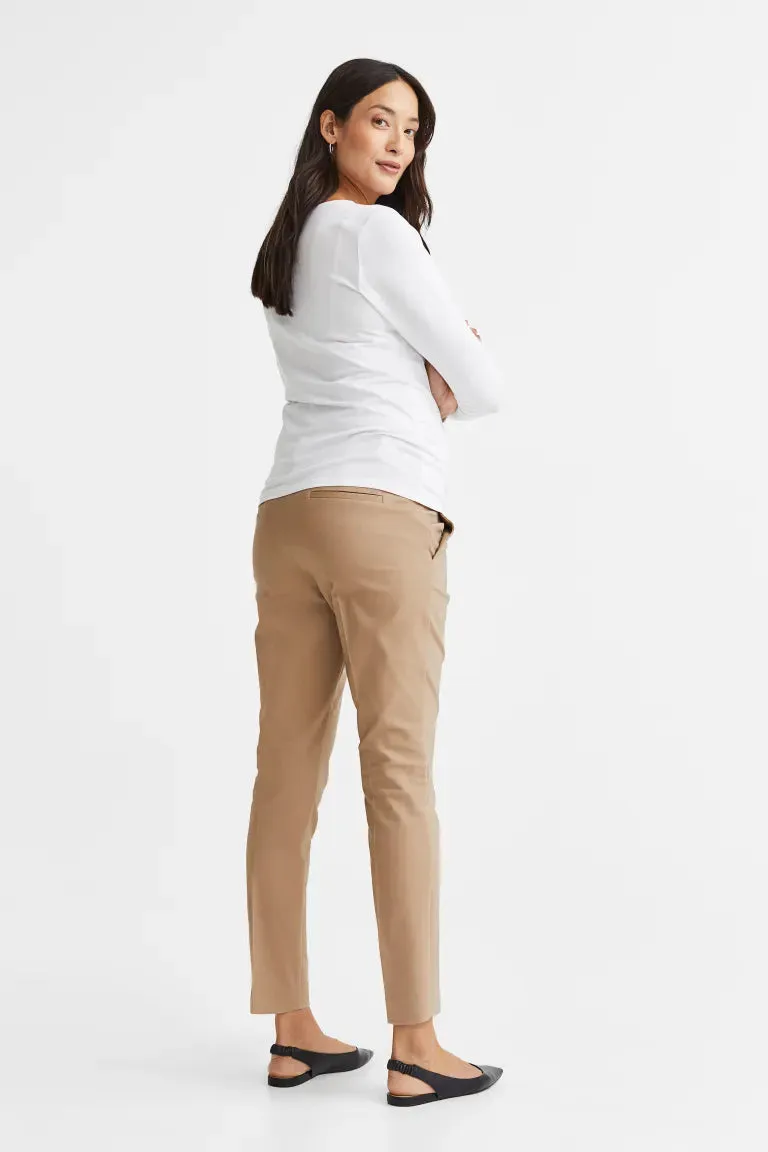 MOM Elegant trousers H&M, beige