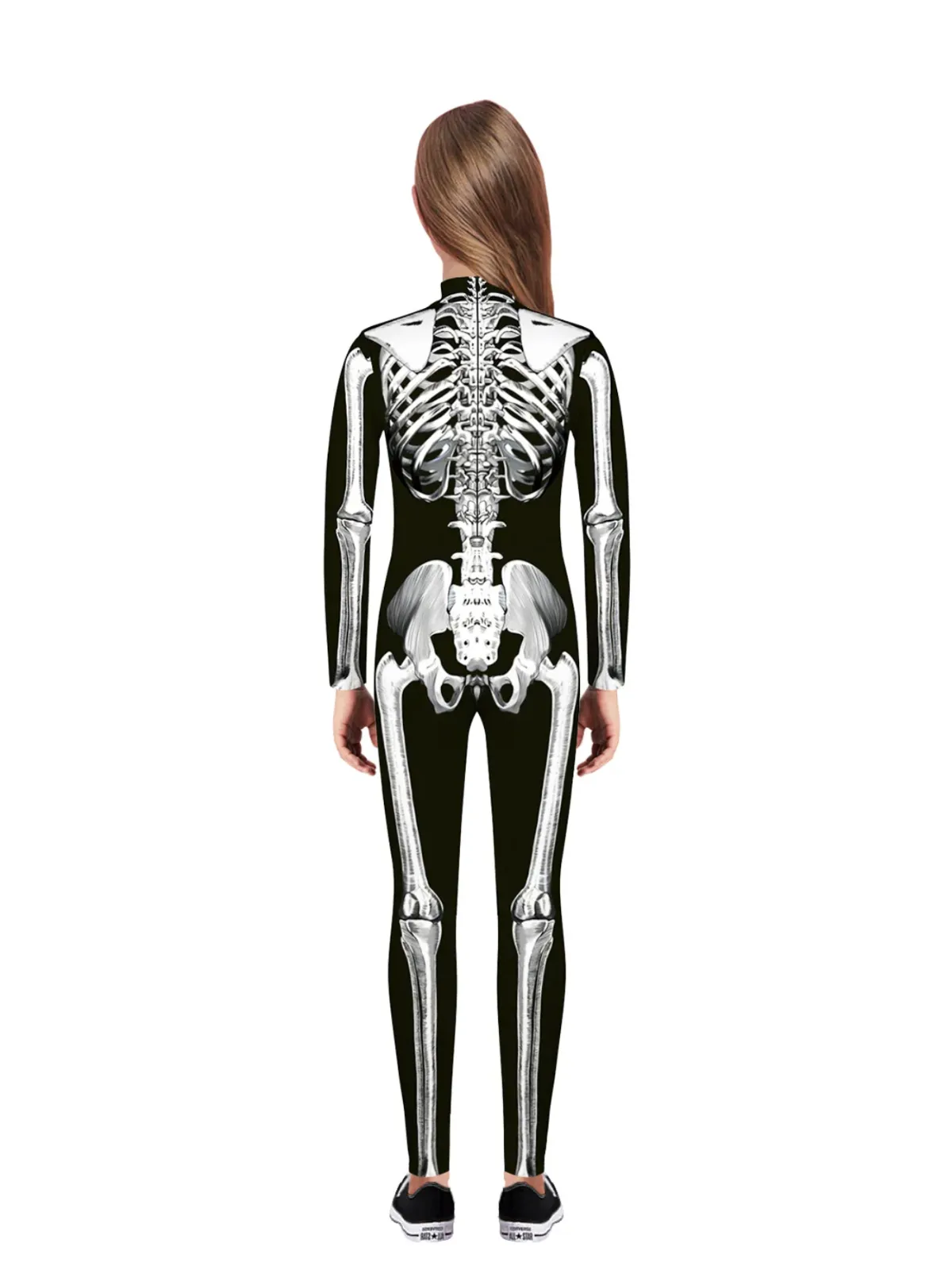 Mommy and Me Adorable Skeleton Halloween Costumes