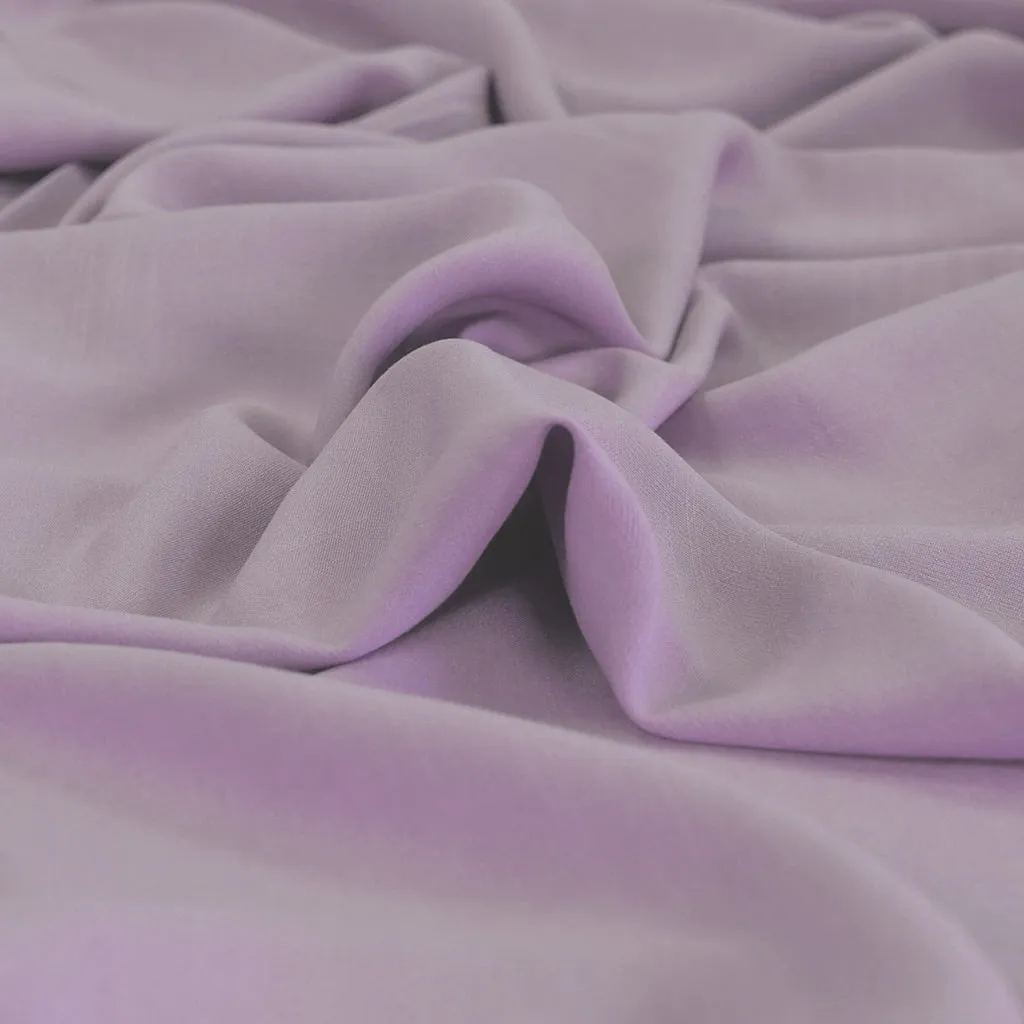 Mons - Thistle Purple Viscose Linen Woven Fabric