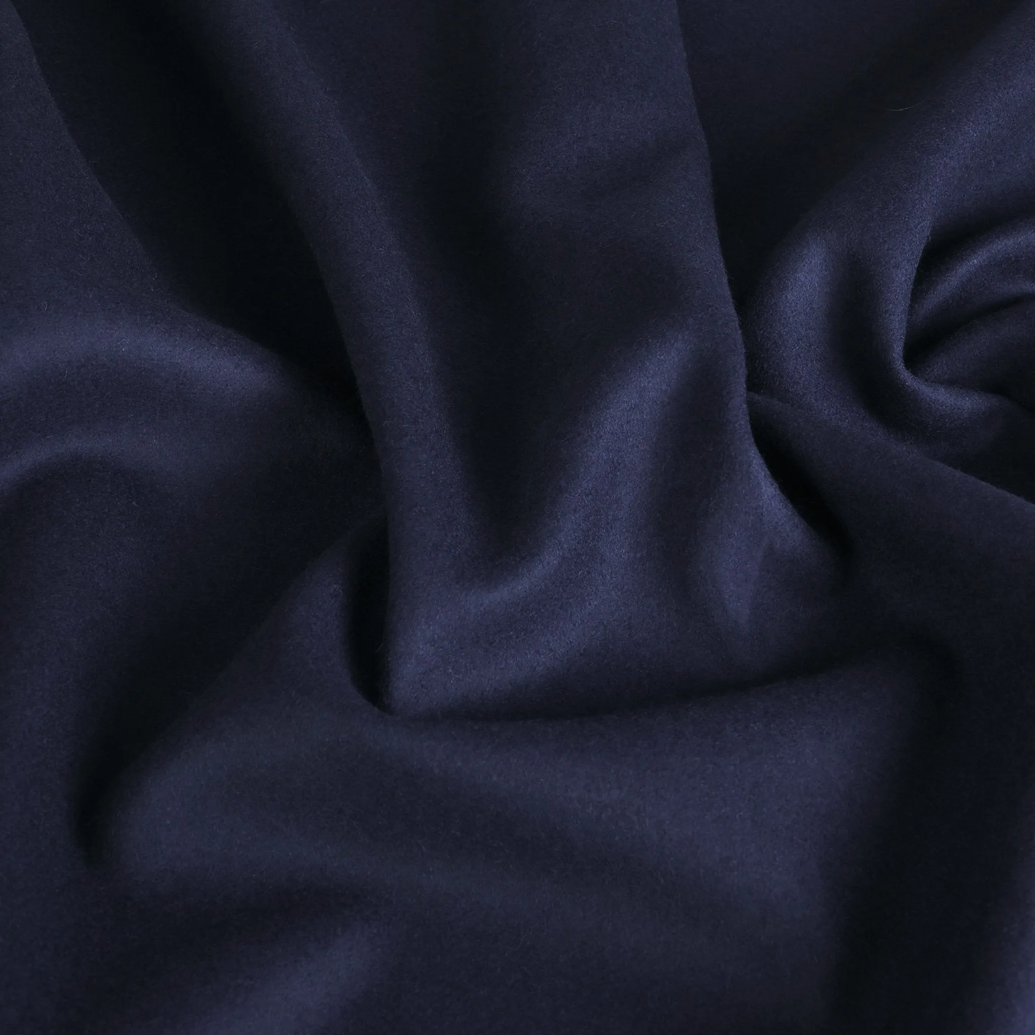 Navy Melton Fabric 4553