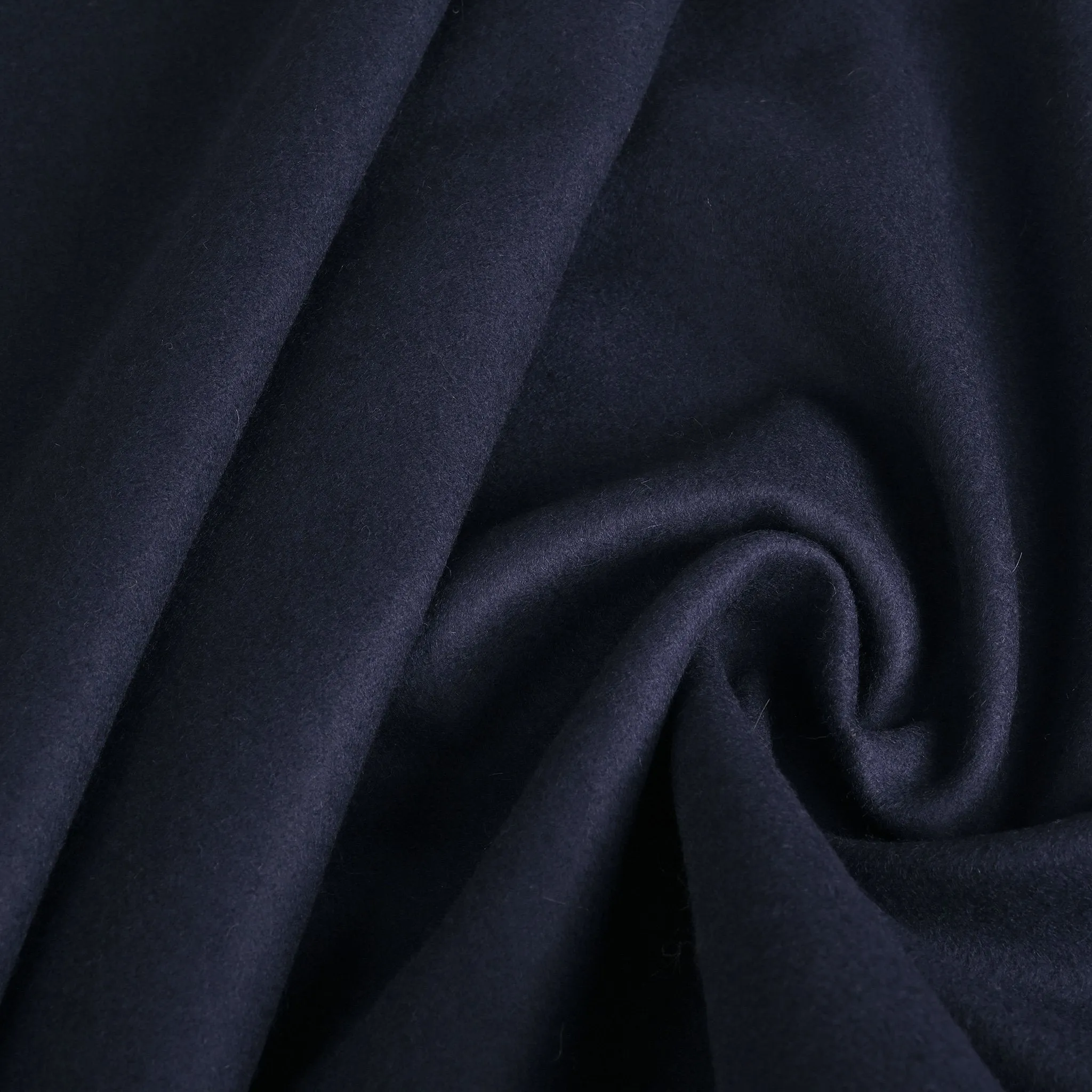 Navy Melton Fabric 4553