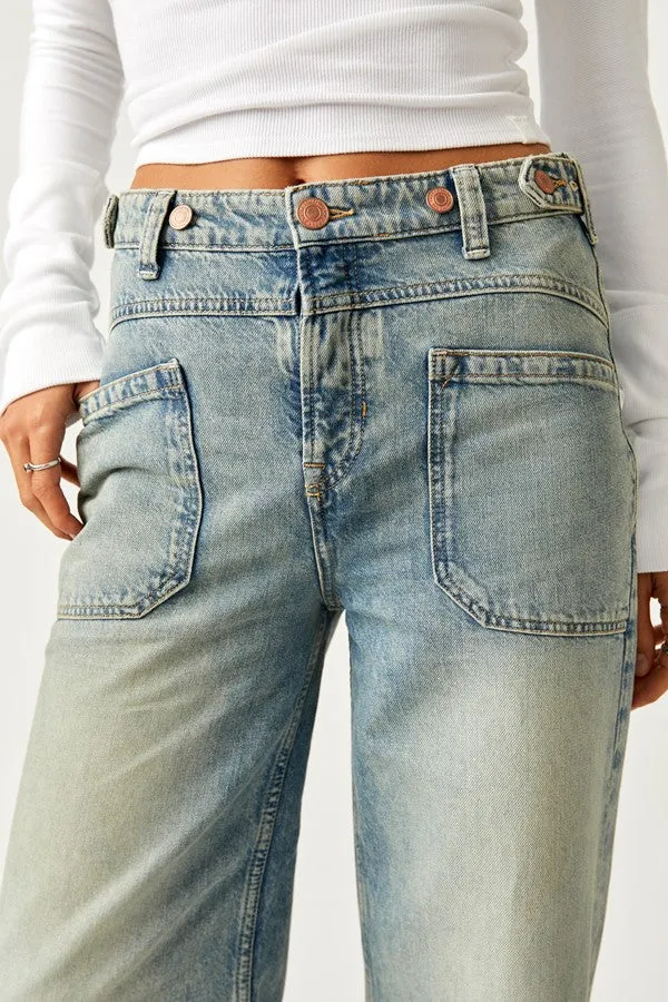 Palmer Cuffed Jeans