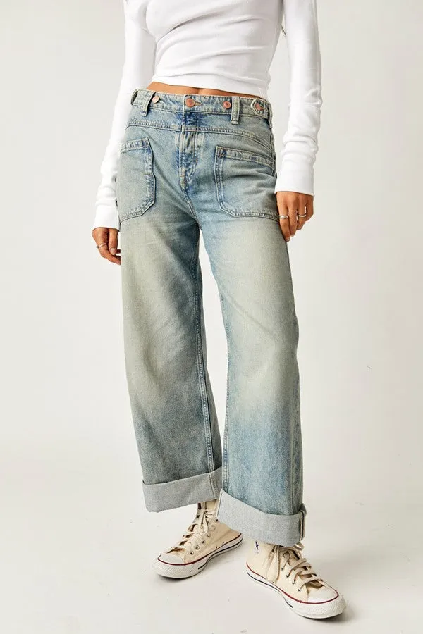 Palmer Cuffed Jeans