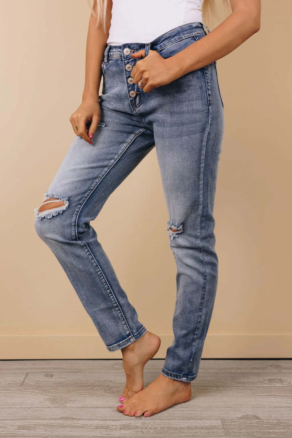 Reed High Rise Denim