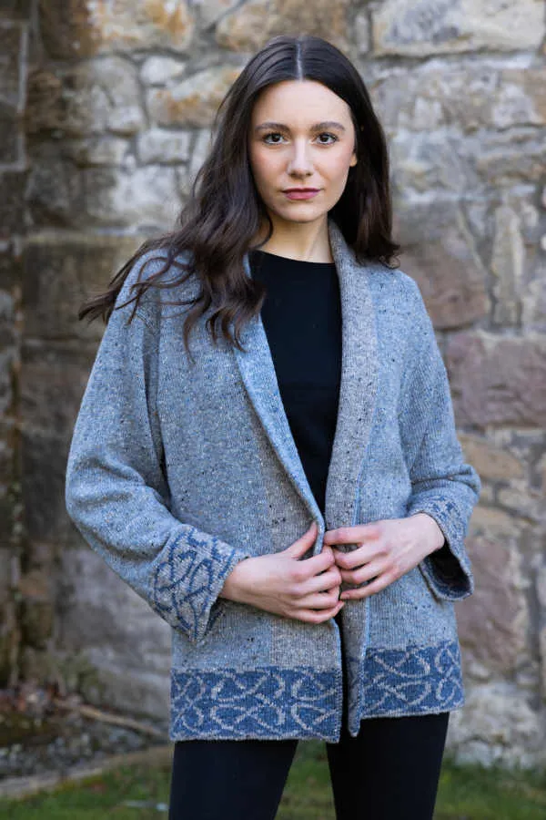 Skye Jacket in Sleet Merino Wool