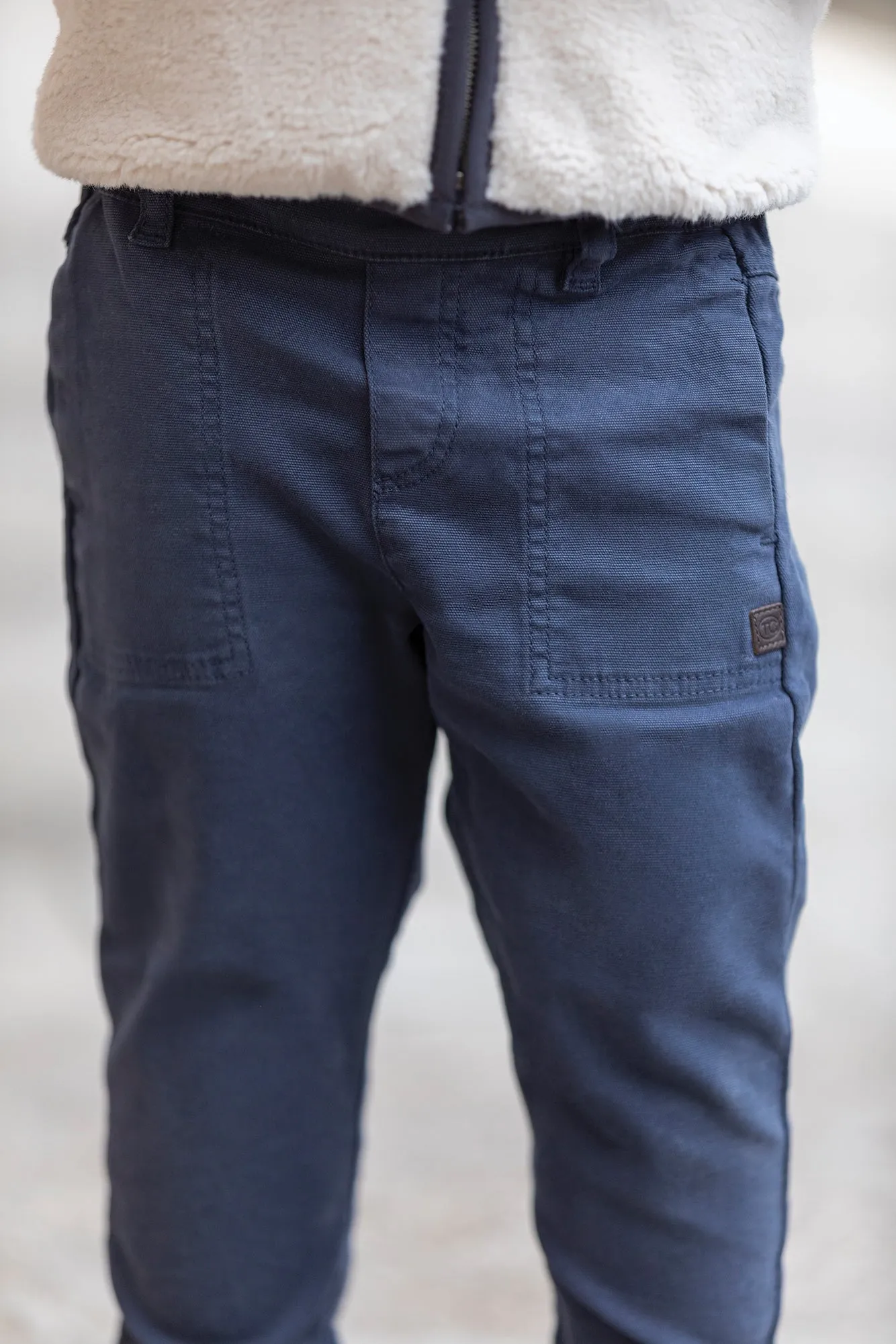 Trousers - Ink twill