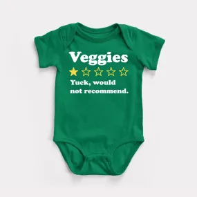 Veggies Review Baby Bodysuit