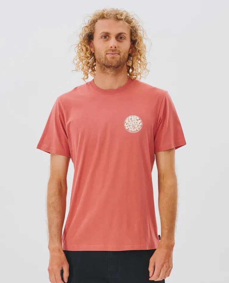 Wetsuit Icon Tee - Dusty Mushroom