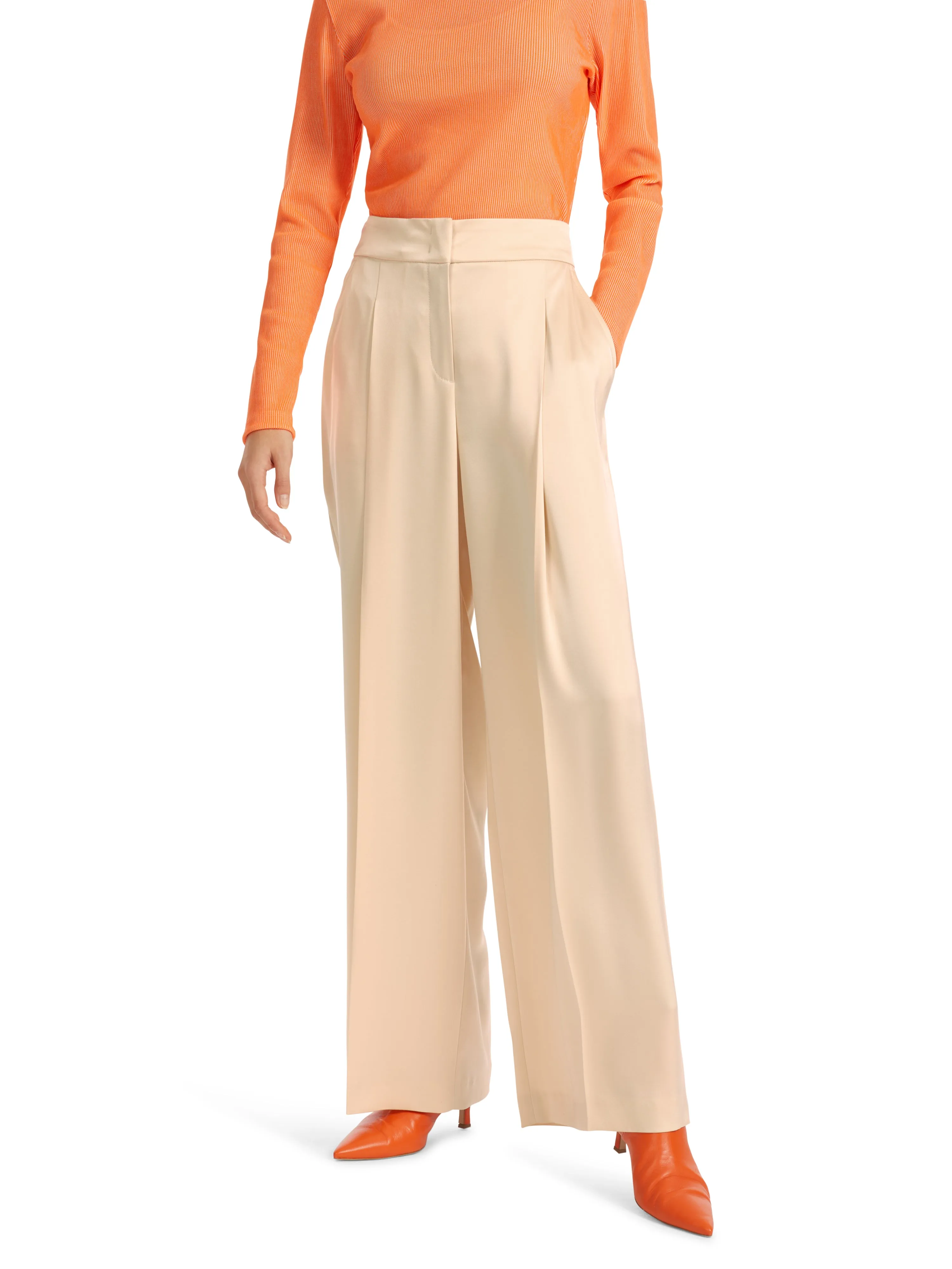 WIDE LEG ELEGANT EVENT PANTS